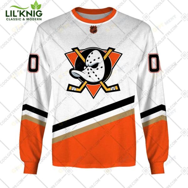 Personalized Nhl Anaheim Ducks Reverse Retro Style