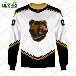 Personalized Nhl Boston Bruins Reverse Retro  Style