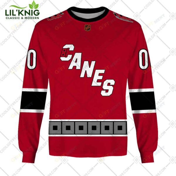 Personalized Nhl Carolina Hurricanes Reverse Retro Style