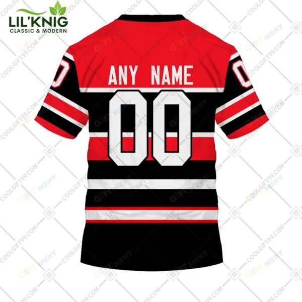 Personalized Nhl Chicago Blackhawks Reverse Retro Style Tshirt