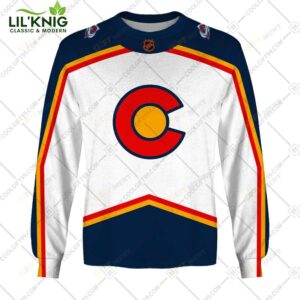 Personalized Nhl Colorado Avalanche Reverse Retro Style