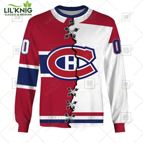 Personalized Nhl Montreal Canadiens Mix Jersey