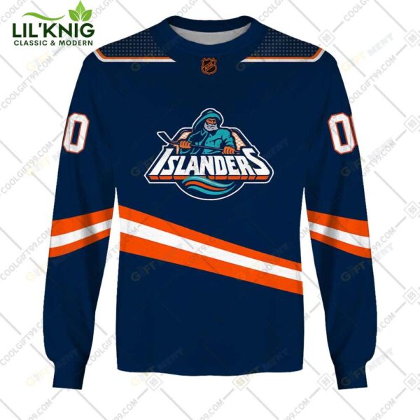 Personalized Nhl New York Islanders Reverse Retro Style