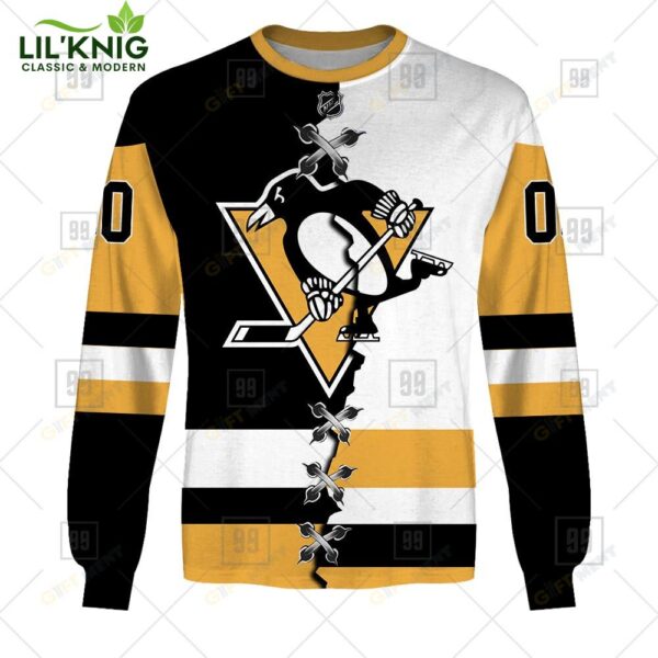 Personalized Nhl Pittsburgh Penguins Mix Jersey