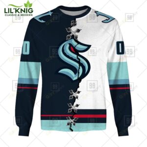 Personalized Nhl Seattle Kraken Mix Jersey