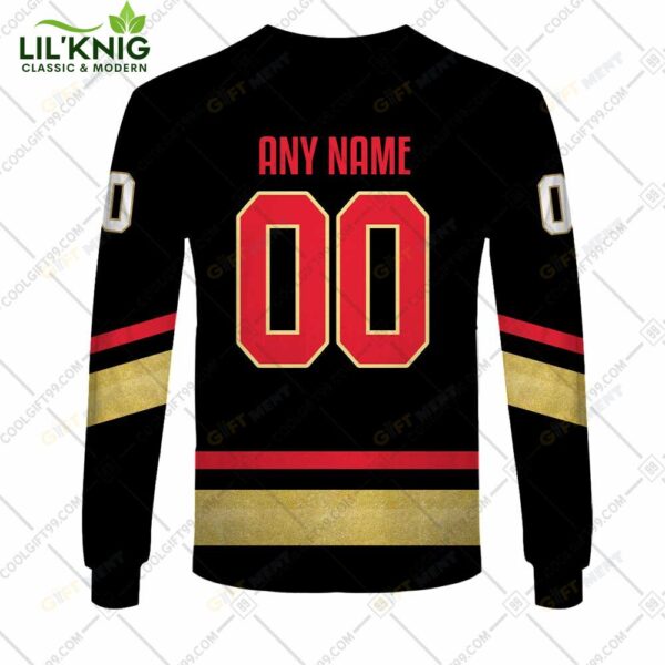 Personalized Nhl Vegas Golden Knights Reverse Retro Style