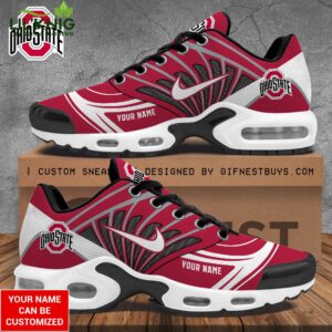 Personalized Ohio State Buckeyes Football Air Max Shoes