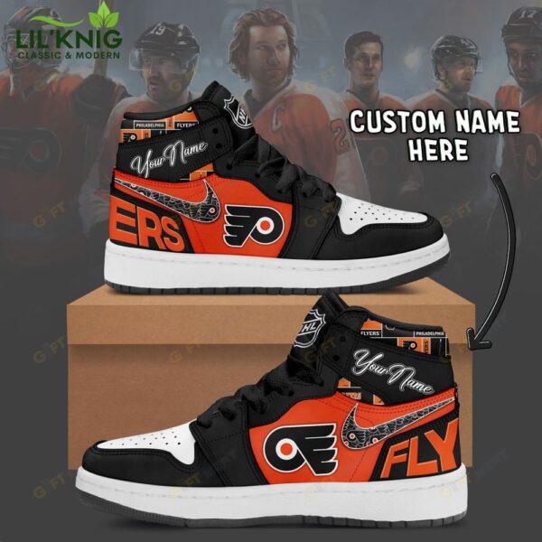 Personalized Philadelphia Flyers Air Jordan 1