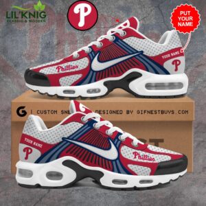 Personalized Philadelphia Phillies Air Max Limited Edition Sneaker Shoes