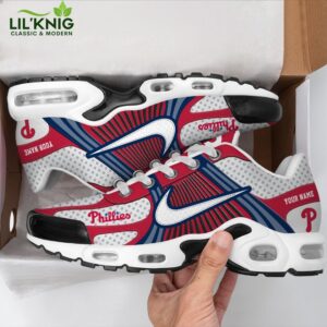 Personalized Philadelphia Phillies Air Max Limited Edition Sneaker Shoes