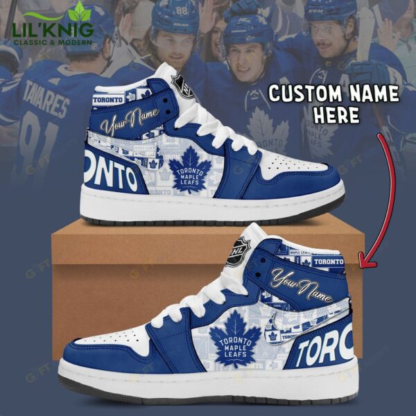 Personalized Toronto Maple Leafs Air Jordan 1