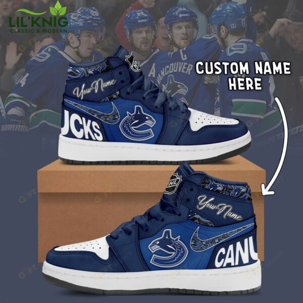 Personalized Vancouver Canucks Air Jordan 1