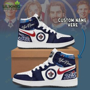 Personalized Winnipeg Jets Air Jordan 1