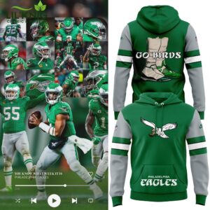 Philadelphia Eagles 2024 “Two Shoes” Throwback Special Edition Hoodie