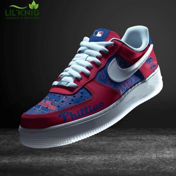 Philadelphia Phillies Air Force 1 Sneakers – Classic MLB Design