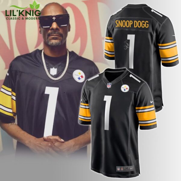 Pittsburgh Steelers Snoop Dogg 2024 Limited Edition Jersey With Signature – NFL x Snoop Dogg Collection