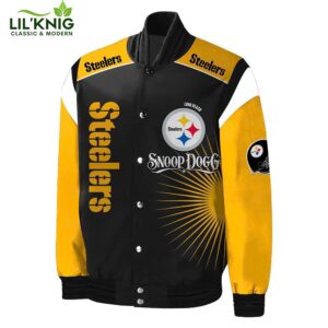 Pittsburgh Steelers Vs Snoop Dog Hot Limited 2024 Baseball Jacket