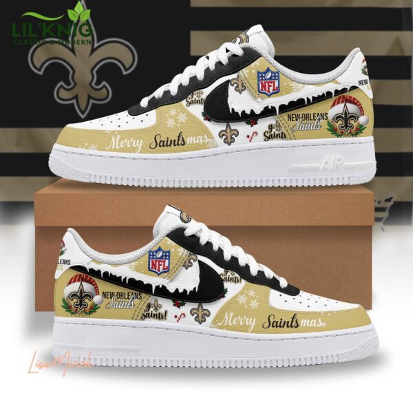 Premium New Orleans Saints AF1 Sneakers Edition