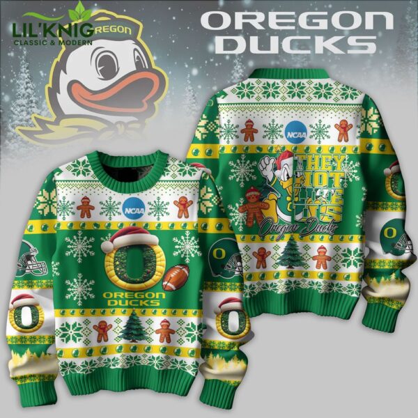 Premium Oregon Ducks 2024 Sweater | NCAA Oregon Ducks 2024 Fan Apparel