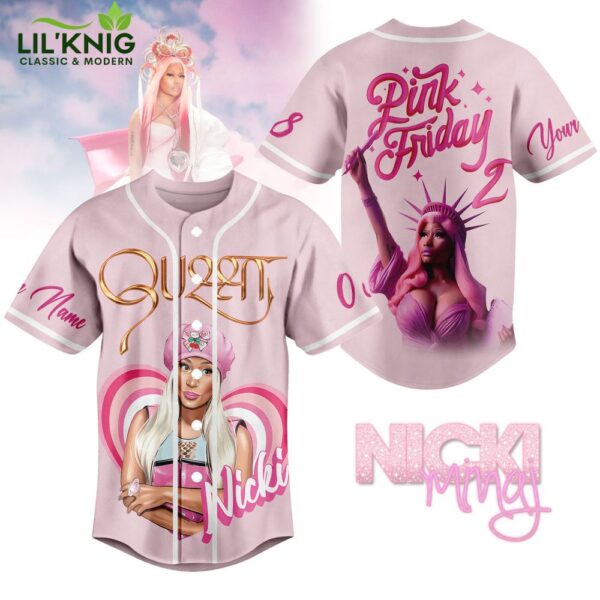 Premium Pink Friday Nicki Minaj Custom Jersey – Limited Edition Fashion