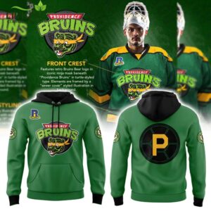 Providence Bruins Turtle Powered RI Comic Hoodie – Fan Edition