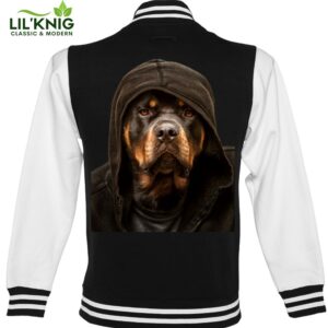 Rottweiler Dog Baseball Jacket Unisex