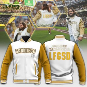 San Diego Padres Fight For The Faithful ”Lfgsd” And Signature 2024 Hot Edition Jacket