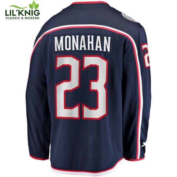 Sean Monahan Columbus Blue Jackets Nhl Fanatics Breakaway Home Jersey