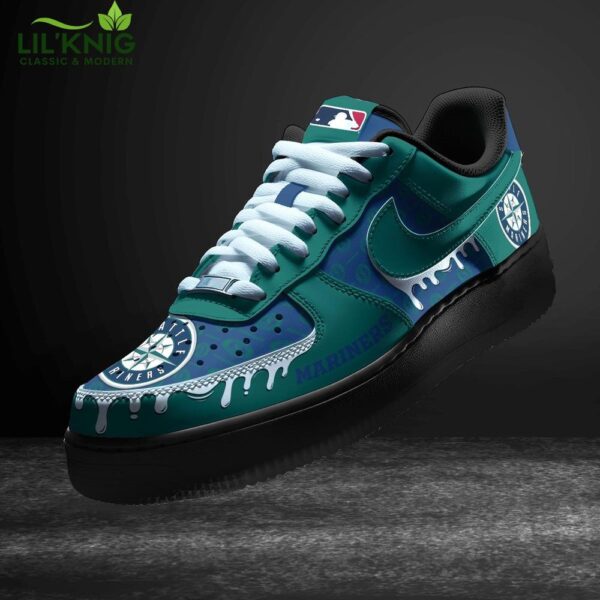 Seattle Mariners New Design Limited Edition Af1 Nike Sneaker Shoes