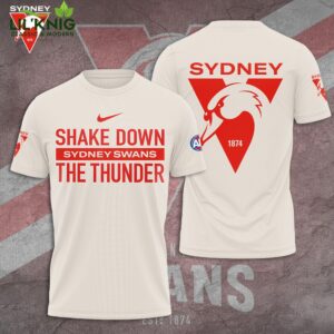 Sydney Swans Shake Down Sydney Swans The Thunder 3D