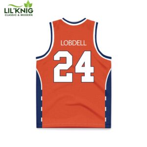 Syracuse Men’S Basketball Noah Lobdell Orange Basketball Jersey Best Gift For Fan 2024