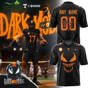 Tennessee Volunteers Football Dark Mode Custom Jersey – NCAA Premium Apparel