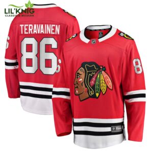 Teuvo Teräväinen Chicago Blackhawks Nhl Fanatics Breakaway Home Jersey