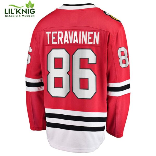 Teuvo Teräväinen Chicago Blackhawks Nhl Fanatics Breakaway Home Jersey