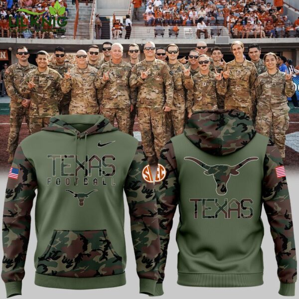 Texas Longhorns 2024 Military Appreciation Hoodie