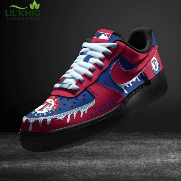 Texas Rangers New Design Limited Edition Af1 Nike Sneaker Shoes