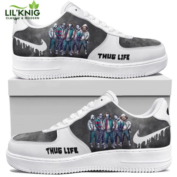 Thug Life X Air Force 1 Customized For Halloween Ver5