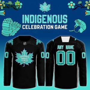 Toronto Maple Leafs 2024 Indigenous Heritage Night Premium Limited Custom Jersey