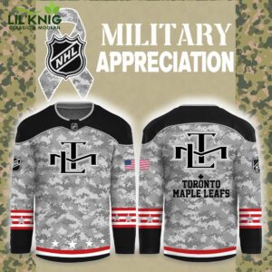 Toronto Maple Leafs Nike Arctic Camo 2024 Salute to Service Club Hockey Jersey