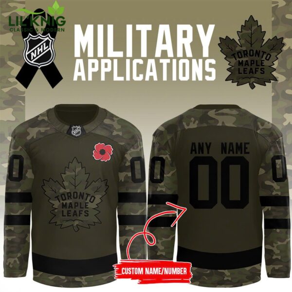 Toronto Maple Leafs x 2024 Military Appreciation Night Custom Jersey