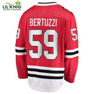 Tyler Bertuzzi Chicago Blackhawks Nhl Fanatics Breakaway Home Jersey