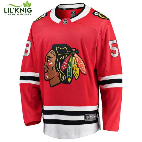 Tyler Bertuzzi Chicago Blackhawks Nhl Fanatics Breakaway Home Jersey