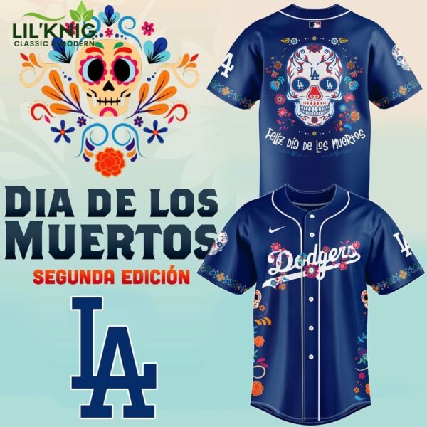 Unisex Nike Los Angeles Dodgers 2024 MLB Dia De Los Muertos Premium Limited Jersey | MLB Dia De Los Muertos Dodgers Fan Jersey