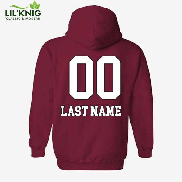 Utah Football Custom Name and Number Hoodie – Personalized Sportswear