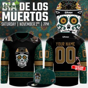 Utah Grizzlies x Dia de los Muertos Night 2024 Jersey – Limited Edition Fan Gear