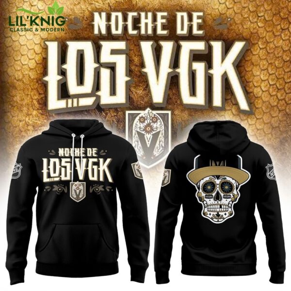 Vegas Golden Knights Noche De Los Polo hoodie, hockey apparel, team spirit.