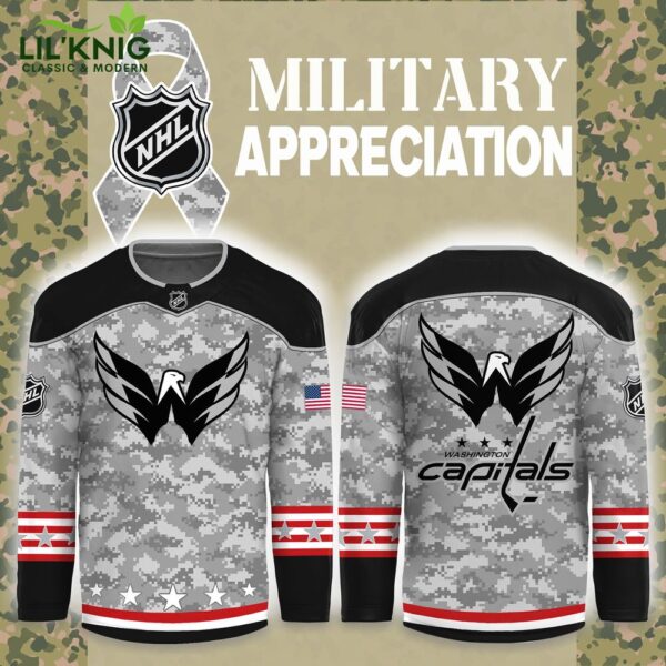 Washington Capitals 2024 Military Appreciation Month Hockey Jersey