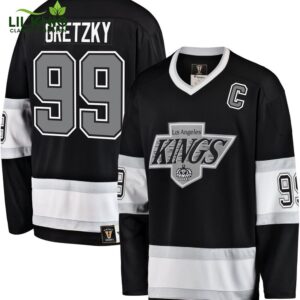 Wayne Gretzky Los Angeles Kings NHL Fanatics Breakaway Vintage Jersey