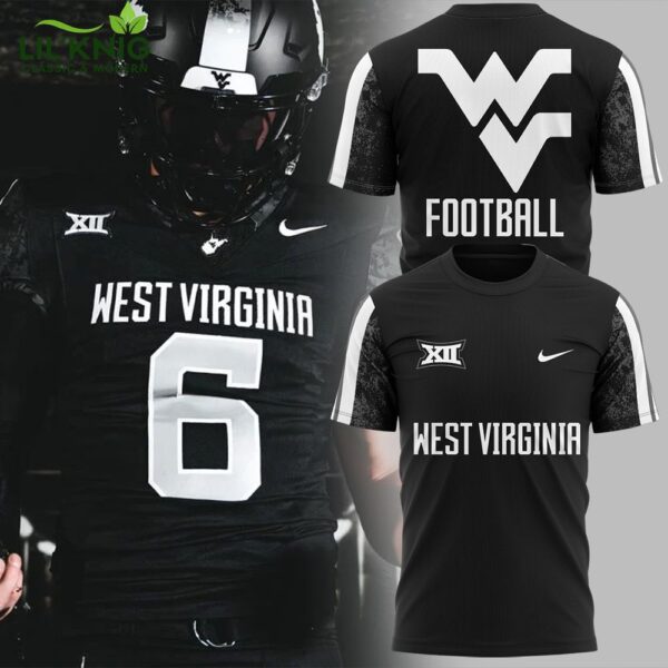 West Virginia Men’S Football Nike Black Game Hot Edition Gift For Fan 2024 Shirt