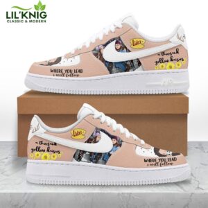 Where You Lead I Will Follow Lukes Air Force 1 Nike Sneaker Hot Design Version 2024